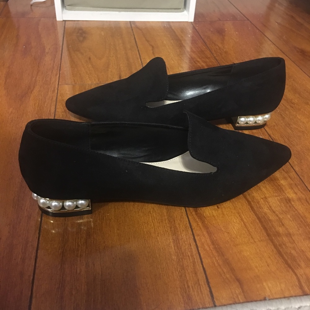 Pearl Heel Flats
